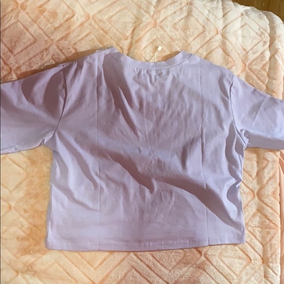 Romwe Butterfly Crop Top - Picture 2 of 2